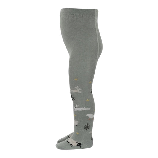 Wollstrumpfhose Olli von MpKids, Gr. 60-90, Farbe: seerosenblatt