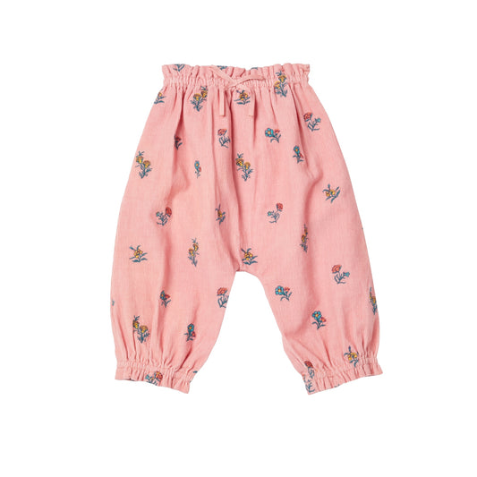 Hose aus Mikrocord von Bonheur du jour Paris, Gr. 3-24 Monate, Farbe: rose