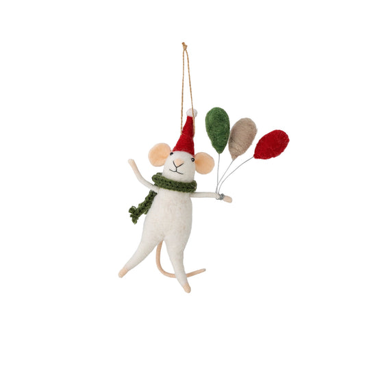 Gefilzter Maus mit Luftballons von Bloomingville