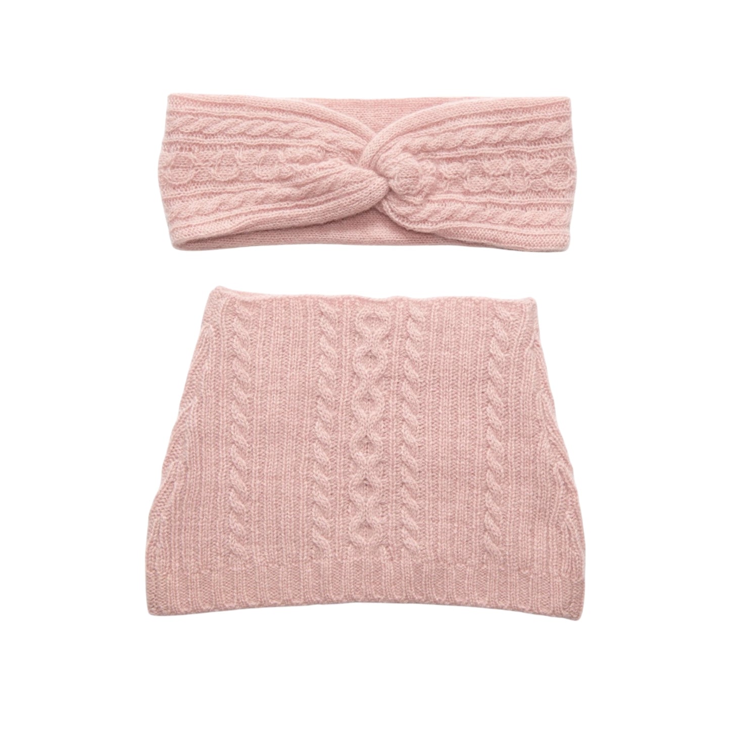 Stirnband Fritzi aus Kaschmir von Papa Lobster Gr. 2-8 Jahre, Farbe: rose