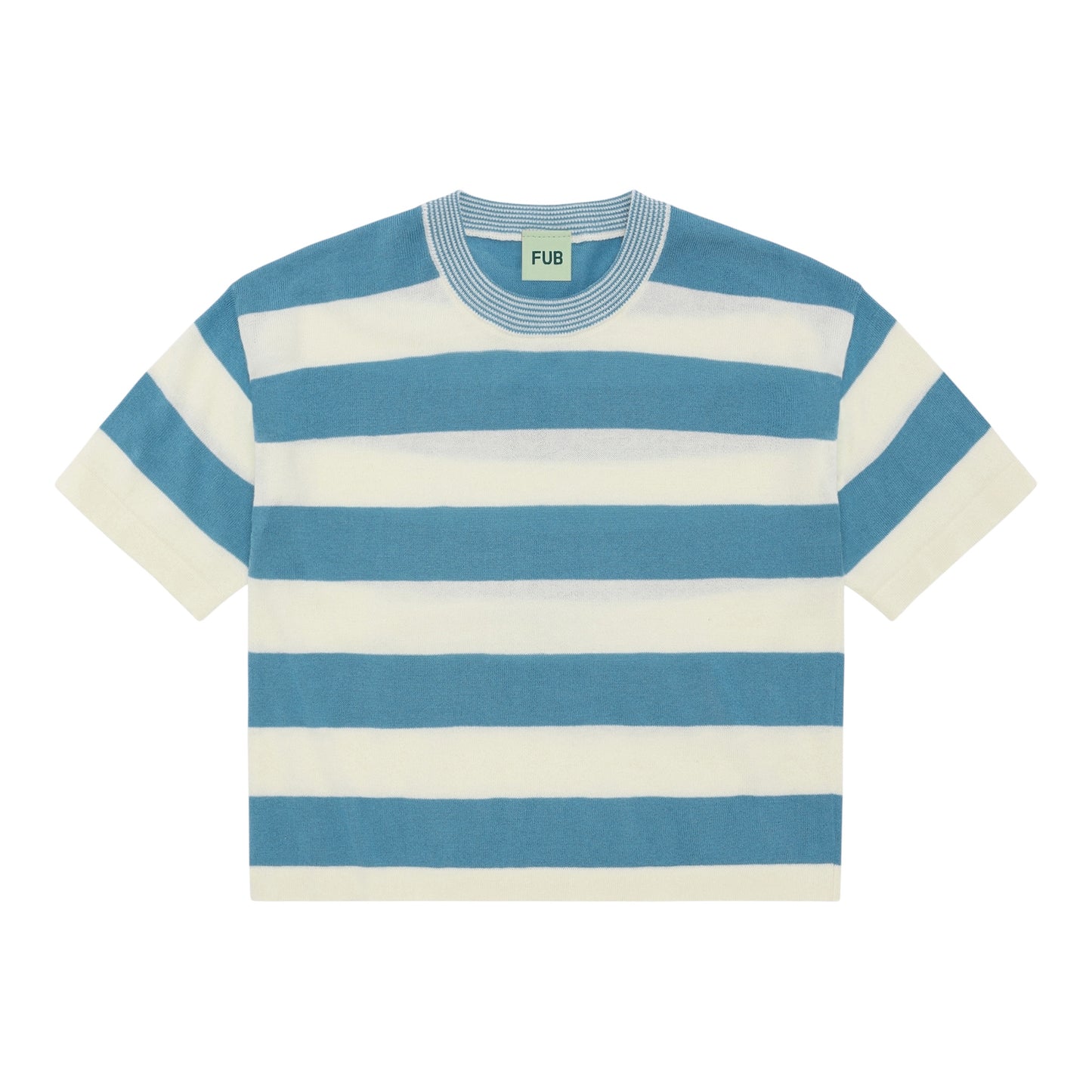 Oversized t-Shirt von Fub, Gr. 80-130, Farbe: ecru/sea