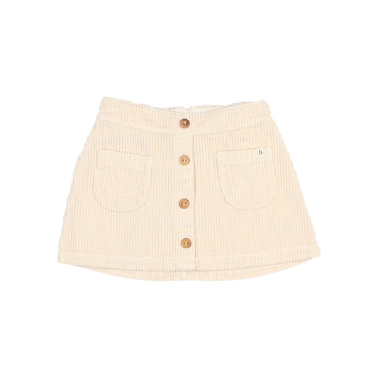 Cordrock von Búho, Gr. 3-6 Jahre, Farbe: ivory