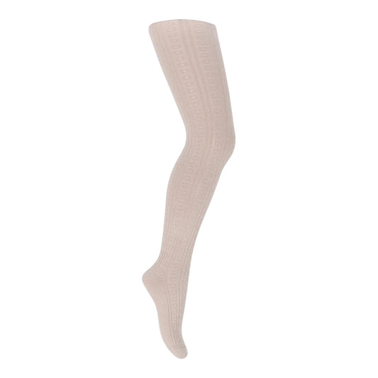 Wollstrumpfhose Juno gemustert von MpKids, Gr. 60-100, Farbe: rose dust