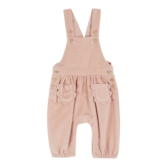 Latzhose aus Cord von Emile et Ida, Gr. 6-24 Monate, Farbe: piony