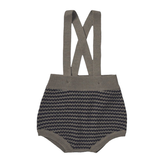 Baby Bloomers von Fub, Gr. 62-92, Farbe: hazel melange/ dark navy