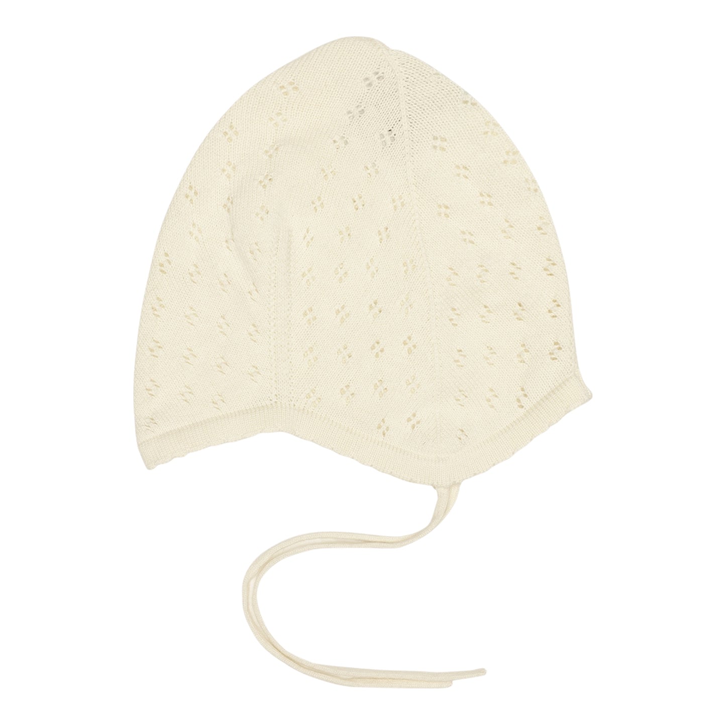 Pointelle Hat von Fub aus 100% Bio-Baumwolle, Gr. 56-86, Farbe: ecru