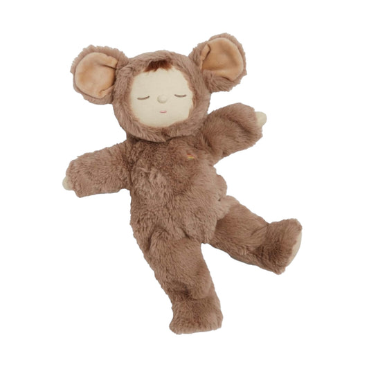 Kuschel-Maus von Olliella, Farbe: beige