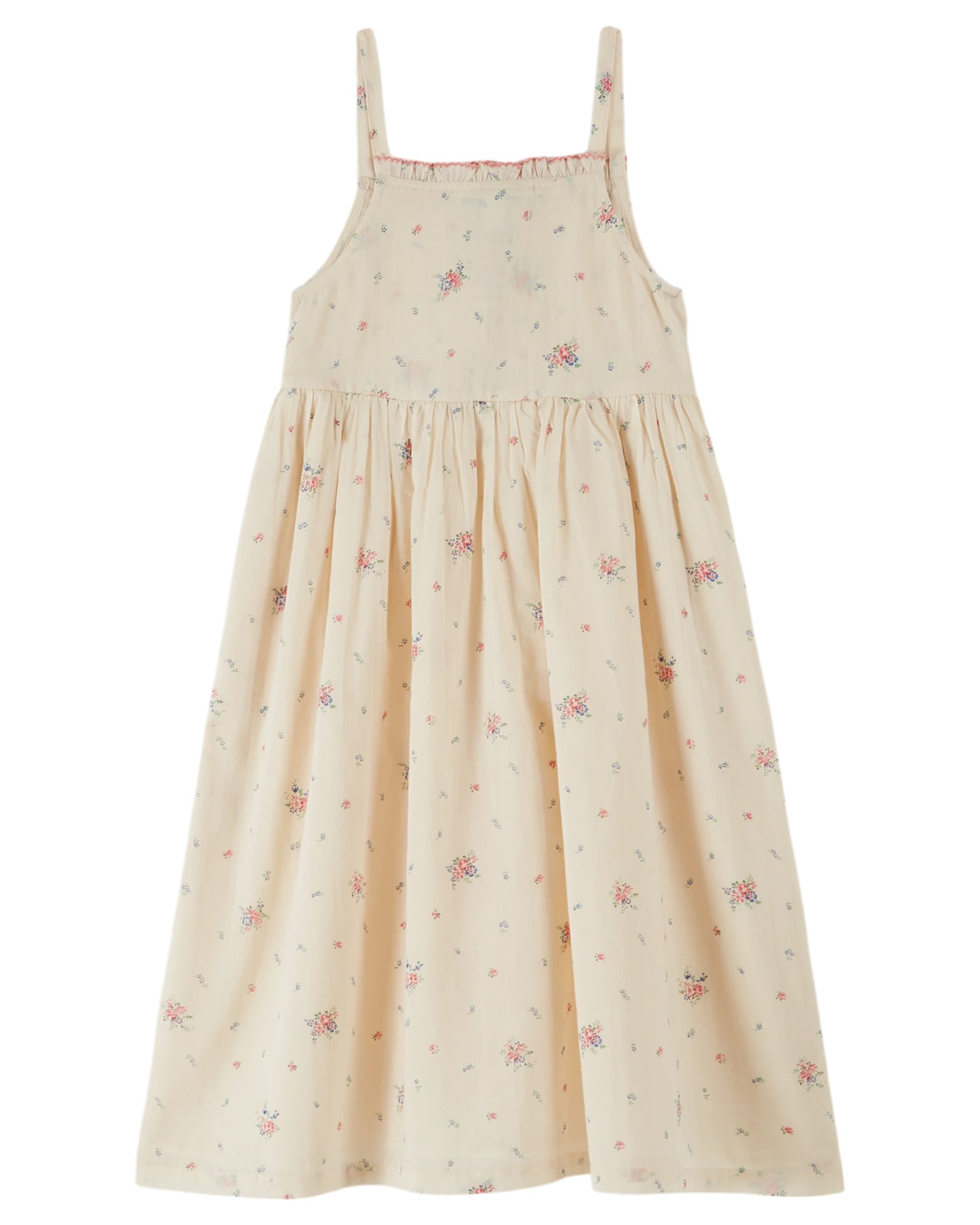 Bedruckte lange Kleid von Emile et Ida, Gr. 4-6 Jahre, Farbe: paquerette