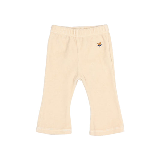 Leggings aus Samt von Búho, Gr. 3-6 Monate, Farbe: ivory