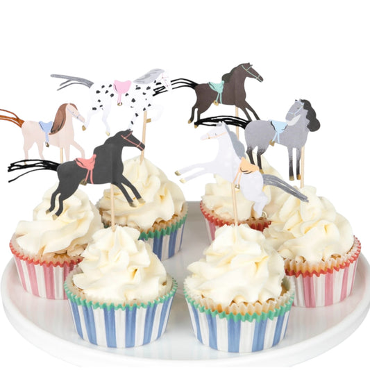 Cupcake Set „Pferd“ von Meri Meri