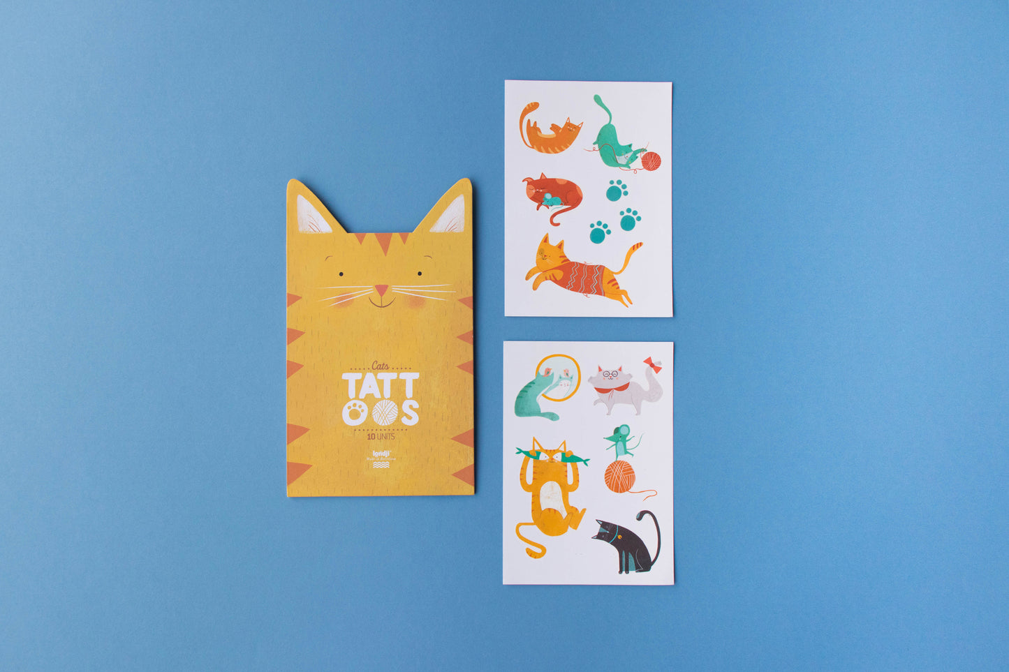 Katzen Tattoos von Londji 3+