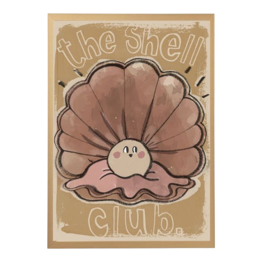 Poster „Muschel“ von Studio Loco