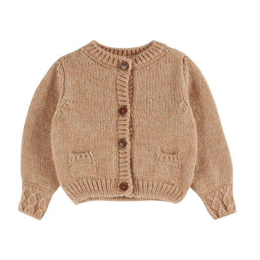Als Inspiration für Dich: Kuscheliger Cardigan von Emile et Ida, Gr. 6-24 Monate, Farbe: beige