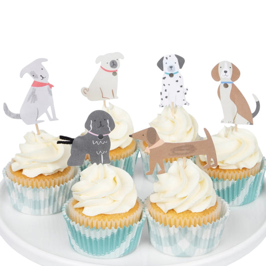 Cupcake Set „Hund“ von Meri Meri