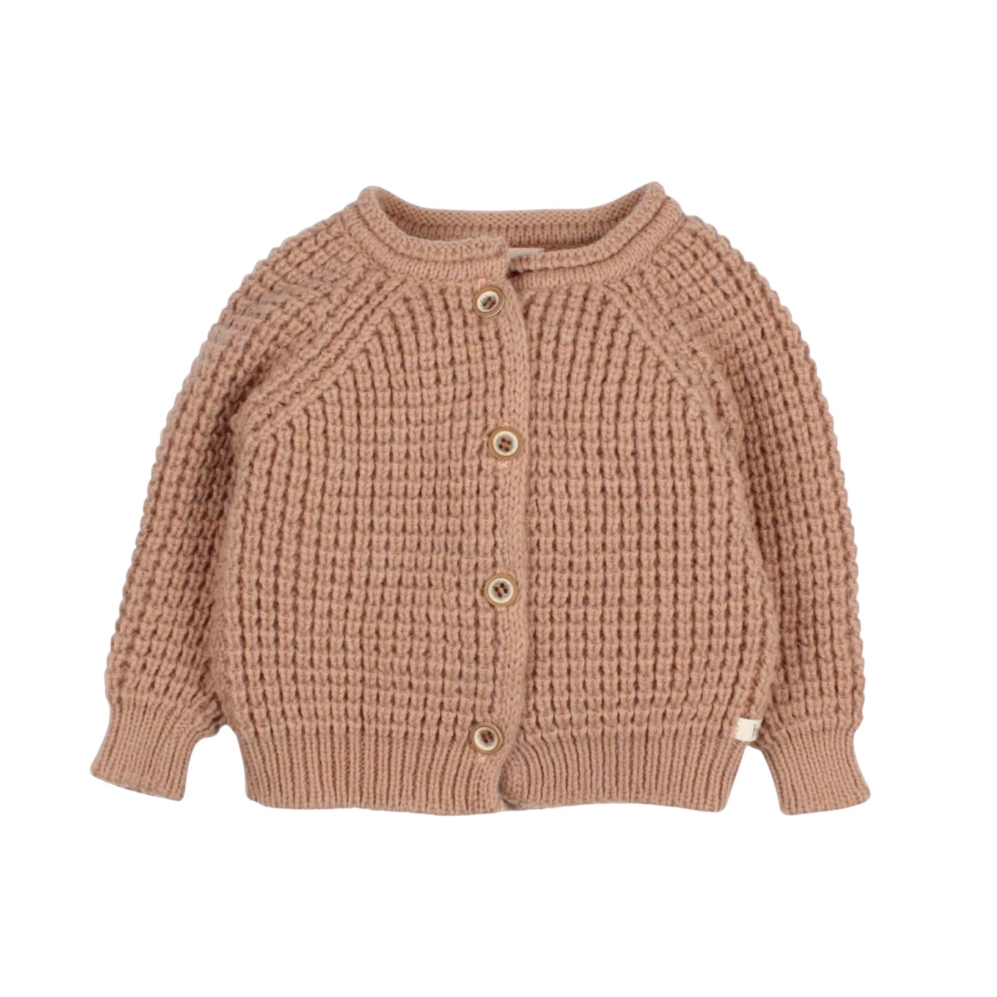 Cardigan from Búho, size. 6-24 months, color: antic rose