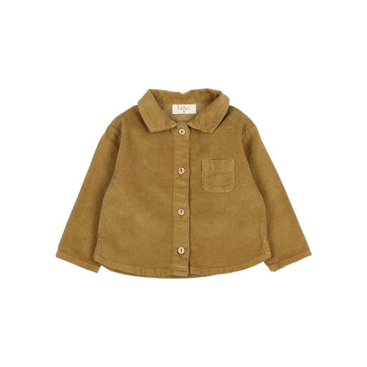 Hemd aus Mikrocord von Búho, Gr. 6-24 Monate, Farbe: ocre