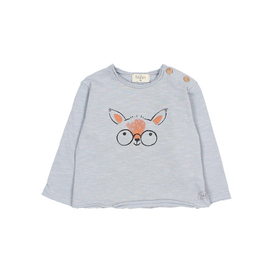 T-Shirt von Búho, Gr.3-24, Farbe: soft blue