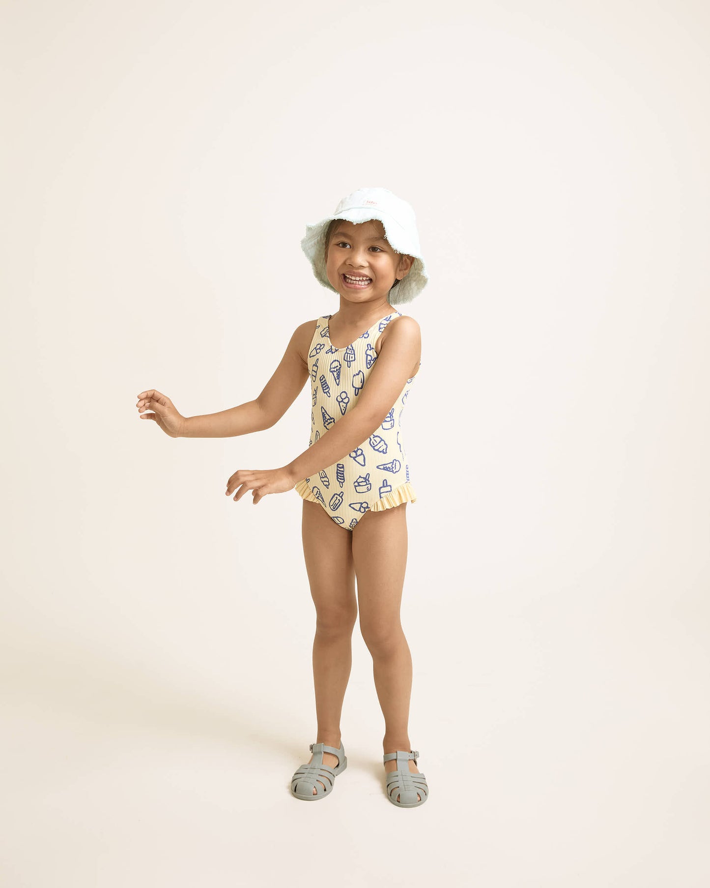 Ice Cream Badeanzug von Búho, Gr. 3-8 Jahre, Farbe: sun